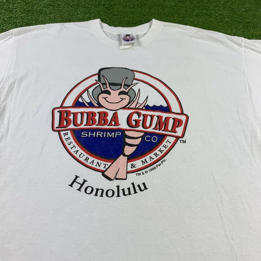 Vintage 90's Bubba Gump Honolulu Hawaii T-Shirt